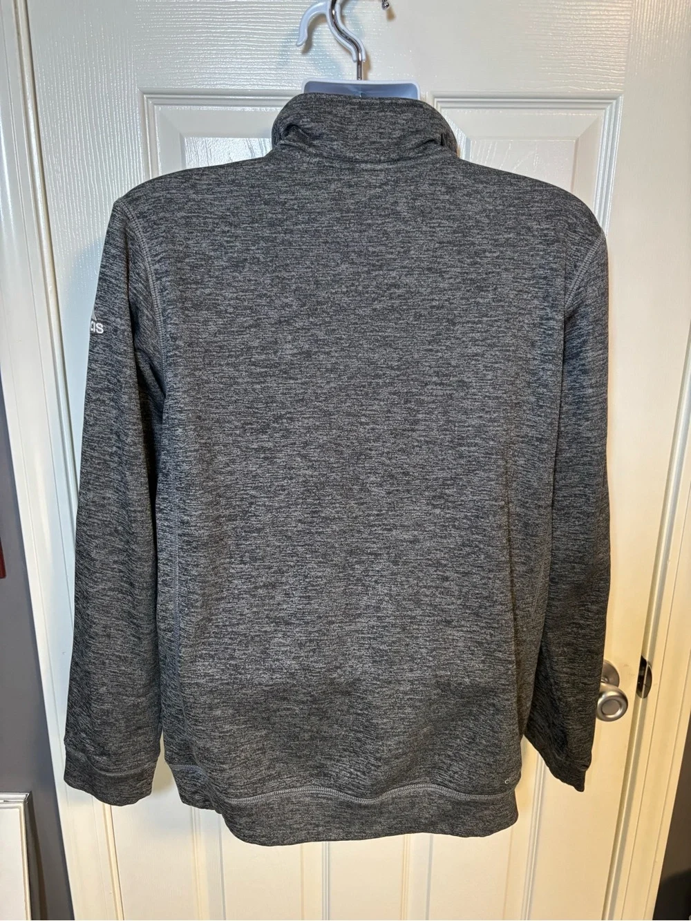 Adidas Houston Rockets gray quarter zip sweatshirt in medium I